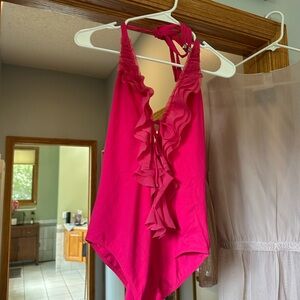 SHAN Vibrant Pink Swimsuit